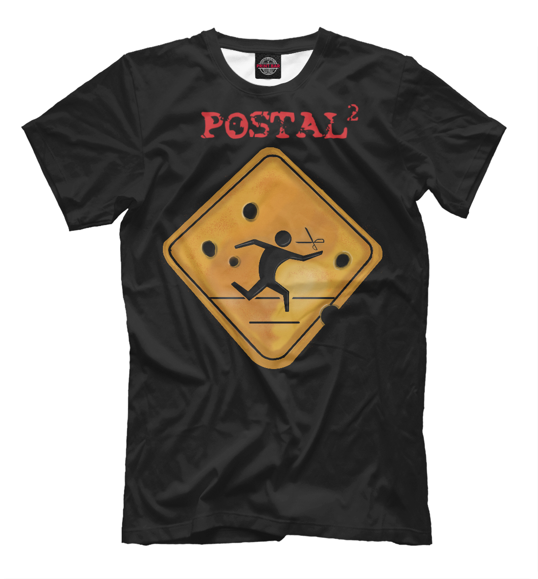 Футболка Postal для мужчин, артикул: RPG-326928-fut-2mp