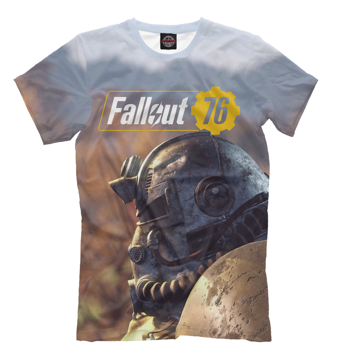 Футболка Fallout 76 для мужчин, артикул: FOT-592609-fut-2mp