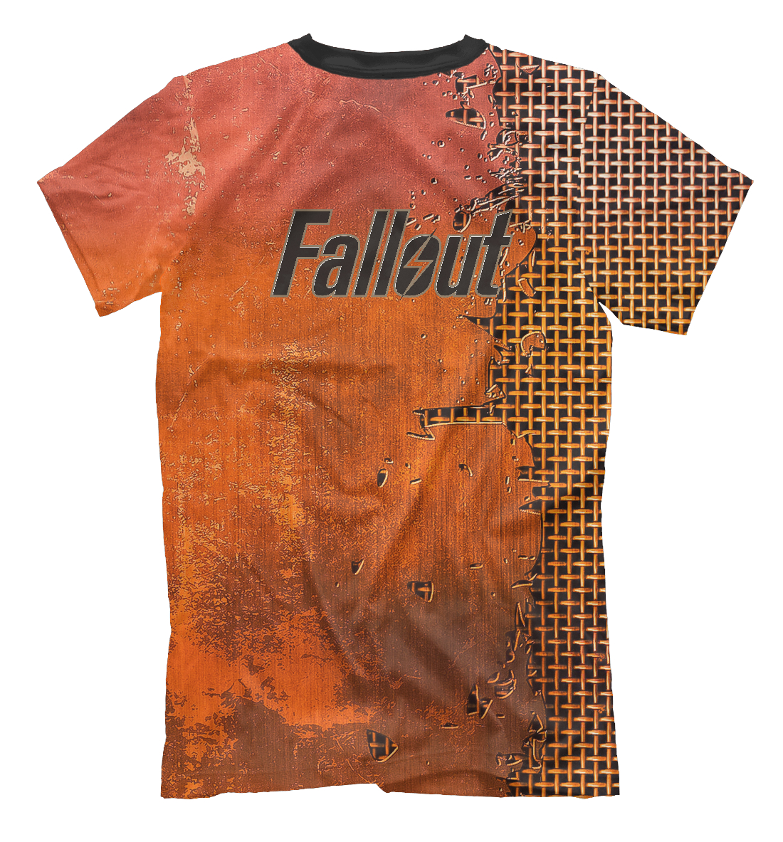 Мужская Футболка с принтом Red Fallout, артикул FOT-179574-fut-2mp - фото 2
