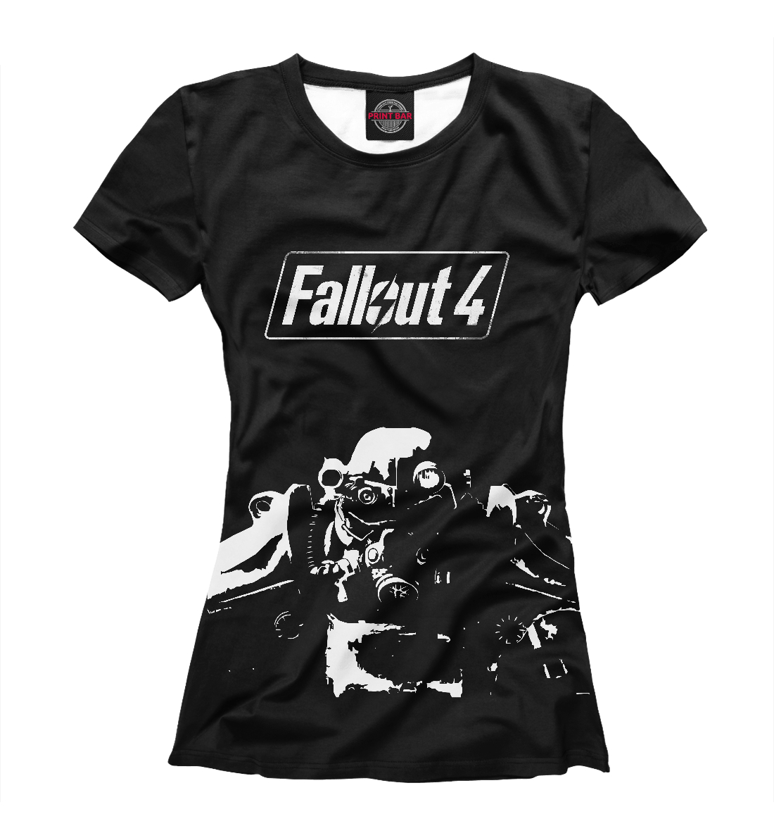 Футболка Fallout 4 для женщин, артикул: FOT-734035-fut-1mp