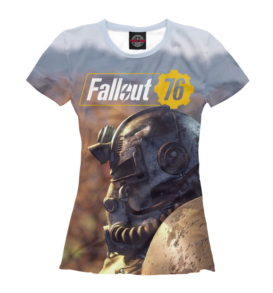 Футболка Fallout 76 для девочек, артикул: FOT-592609-fut-1mp