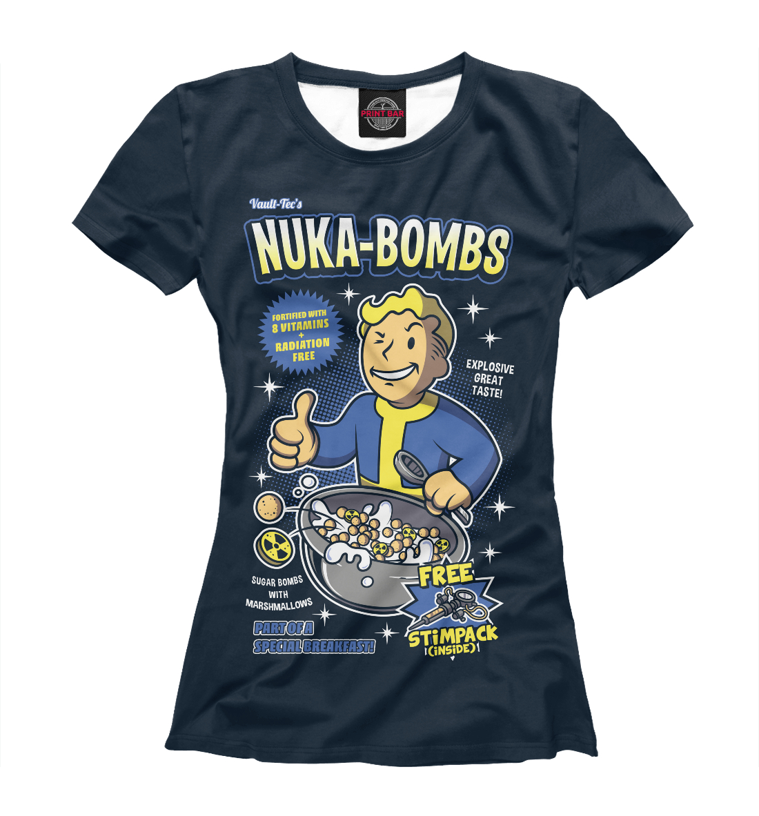 Футболка Nuka Bombs для девочек, артикул: FOT-738076-fut-1mp
