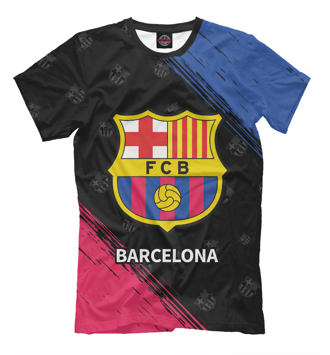 Детская Футболка Barcelona / Барселона для мальчиков, артикул BAR-420222-fut-2mp