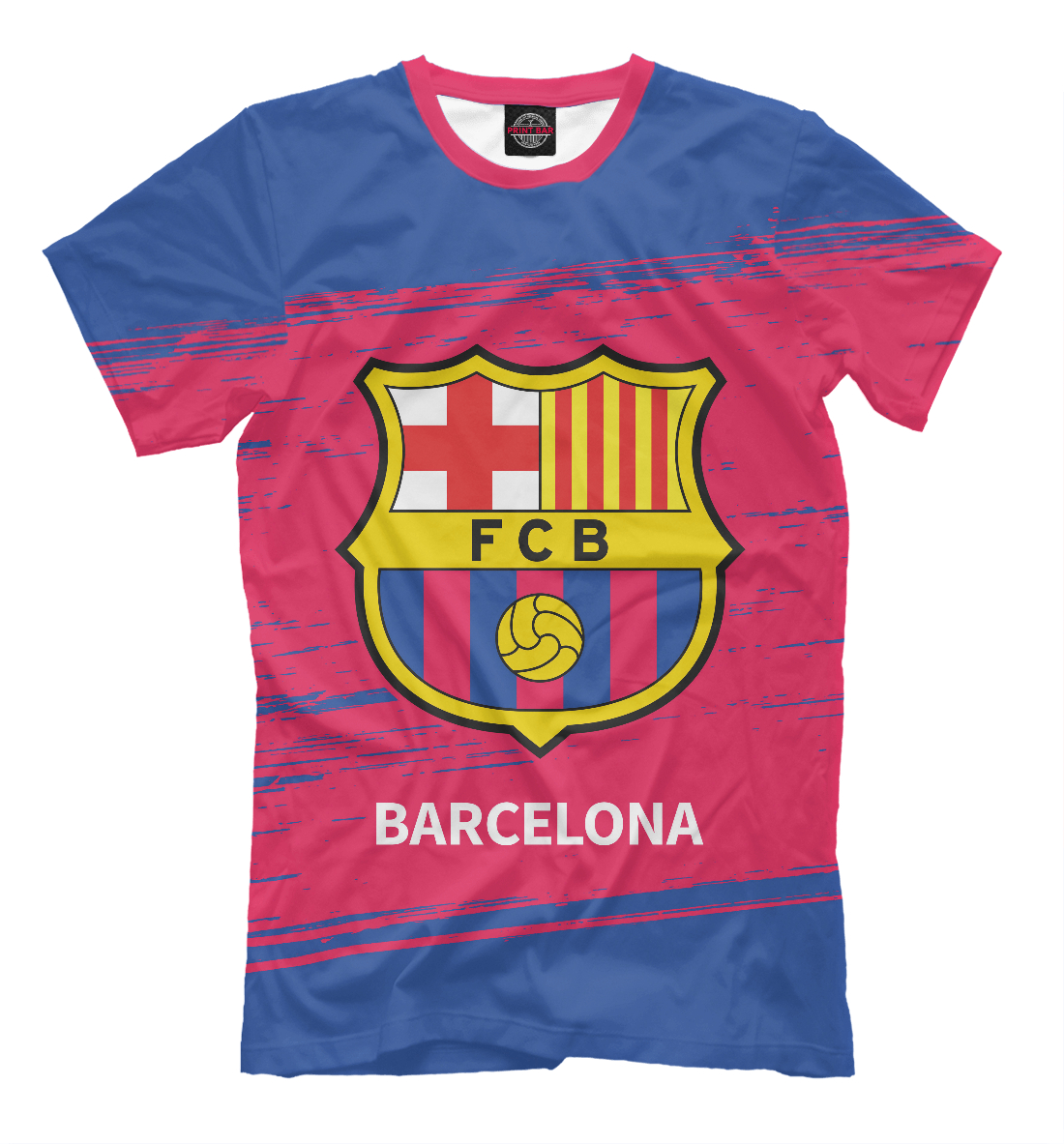Футболка Barcelona / Барселона для мальчиков, артикул: BAR-635352-fut-2mp