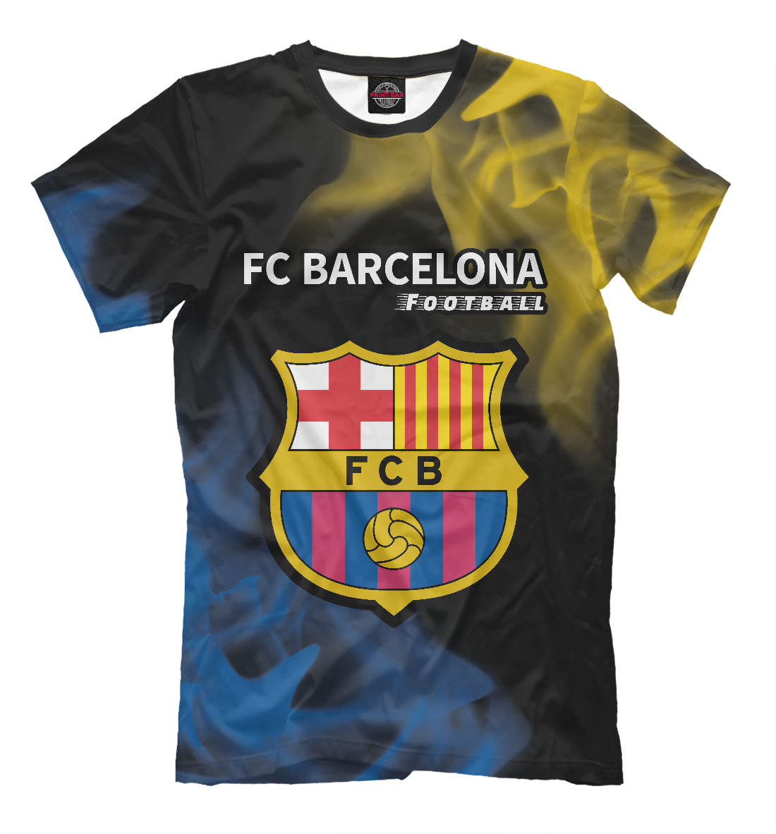 Мужская Футболка Барселона | Football, артикул BAR-682749-fut-2mp