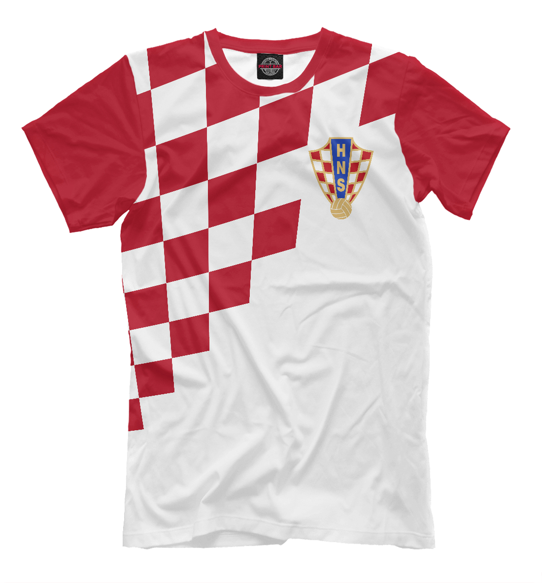 Футболка Хорватия для мальчиков, артикул: FNS-958657-fut-2mp