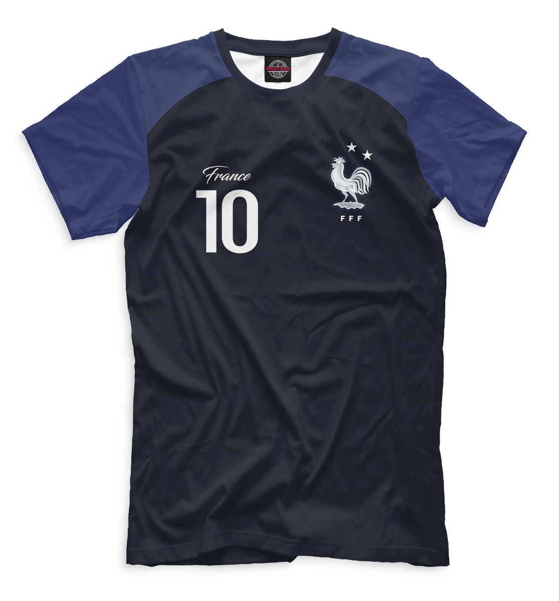 Футболка Килиан Мбаппе - Сборная Франции для мальчиков, артикул: FLT-501746-fut-2mp
