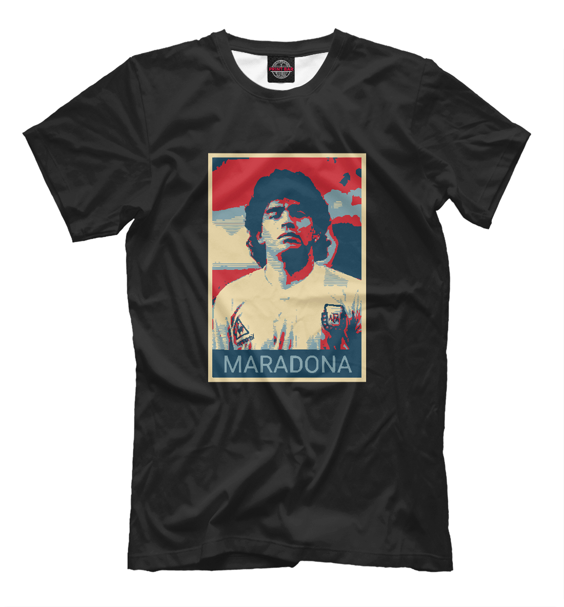 Футболка Maradona для мужчин, артикул: FLT-836145-fut-2mp