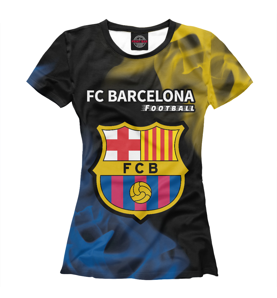 Футболка Барселона | Football для девочек, артикул: BAR-682749-fut-1mp