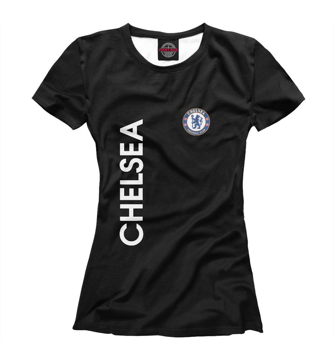 Детская Футболка Chelsea для девочек, артикул CHL-345279-fut-1mp