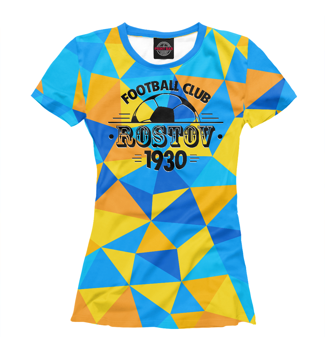 Футболка FC Rostov для женщин, артикул: RST-782314-fut-1mp
