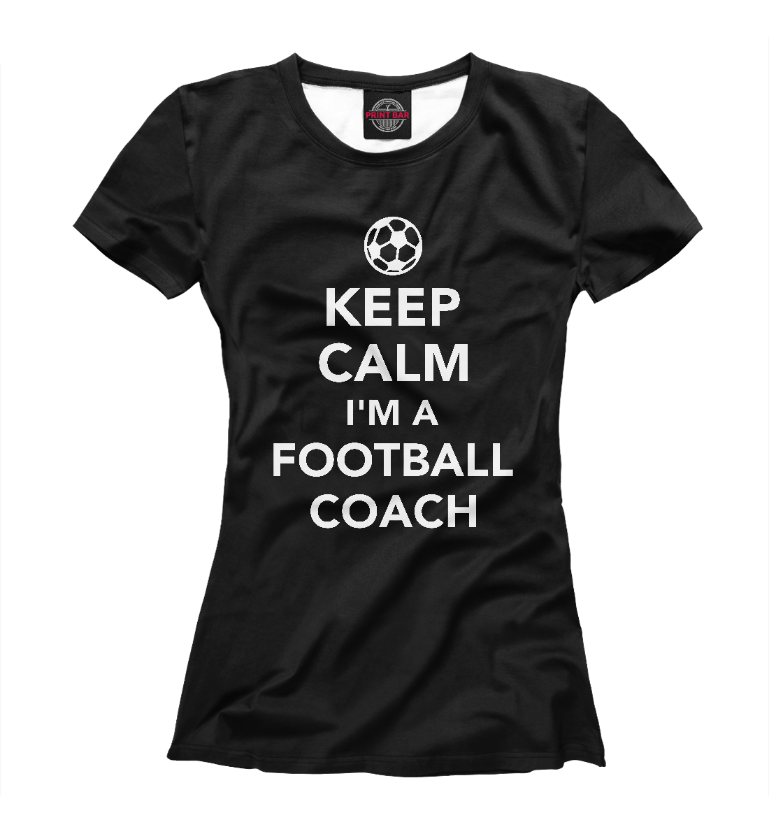 Футболка Футбольный тренер для женщин, артикул: FTO-697823-fut-1mp