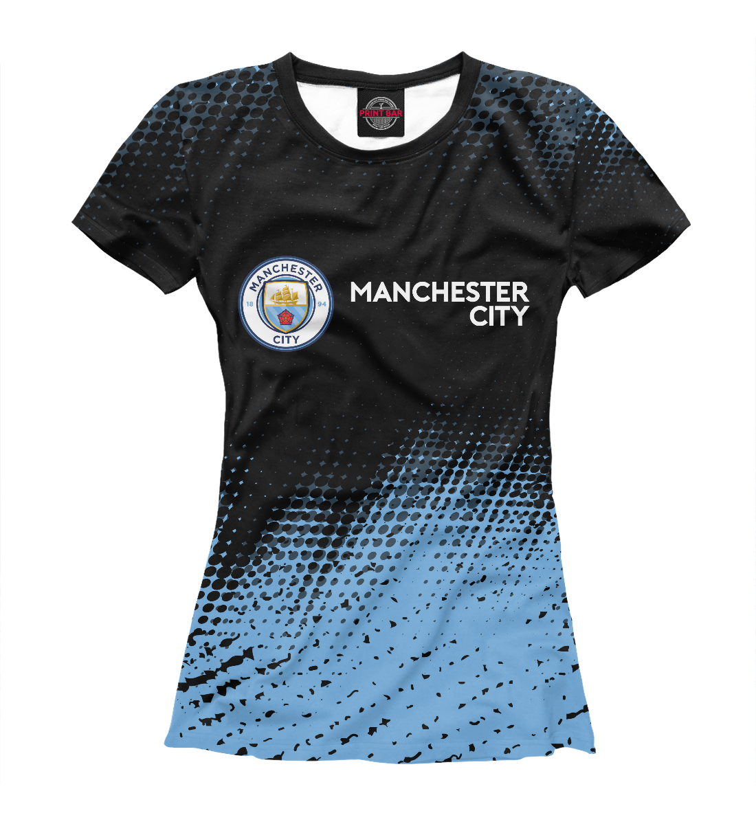 Футболка Manchester City для женщин, артикул: MNC-534545-fut-1mp
