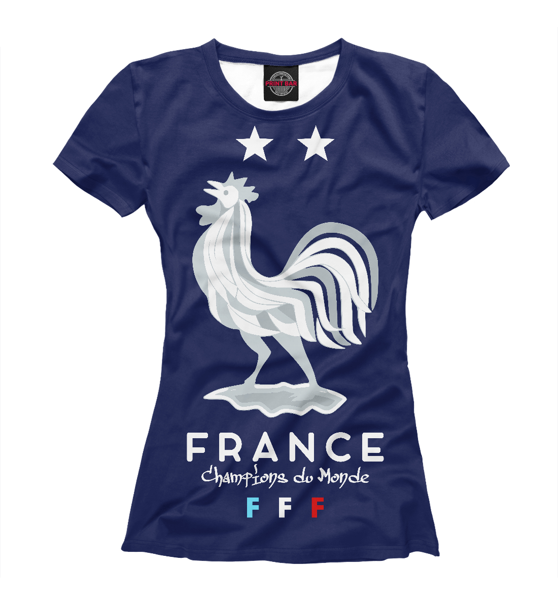 Женская Футболка Сборная Франции, артикул SFC-326194-fut-1mp
