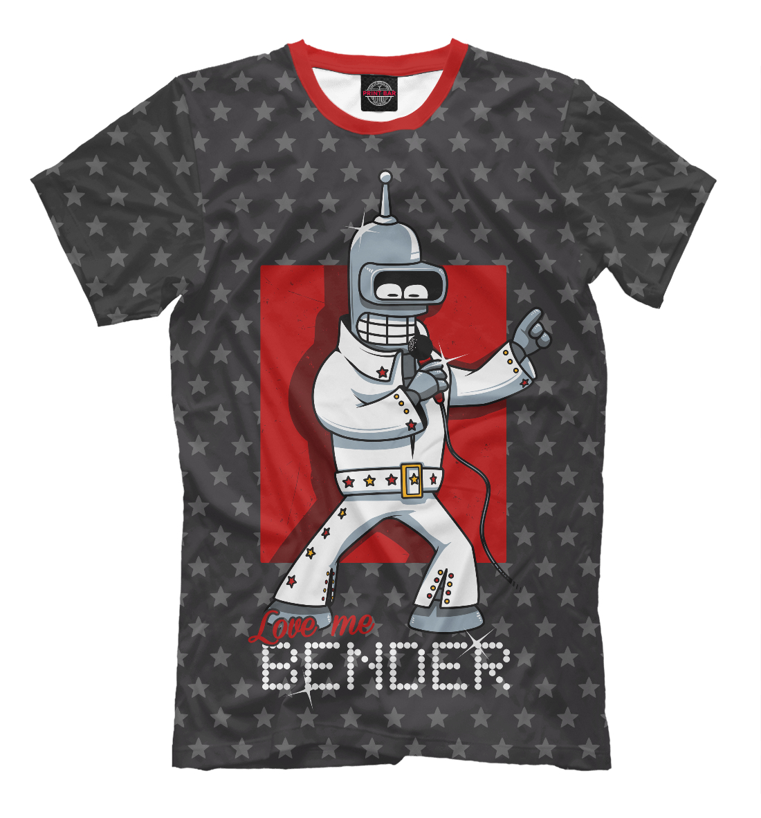 Футболка Bender Presley для мужчин, артикул: FUT-407946-fut-2mp