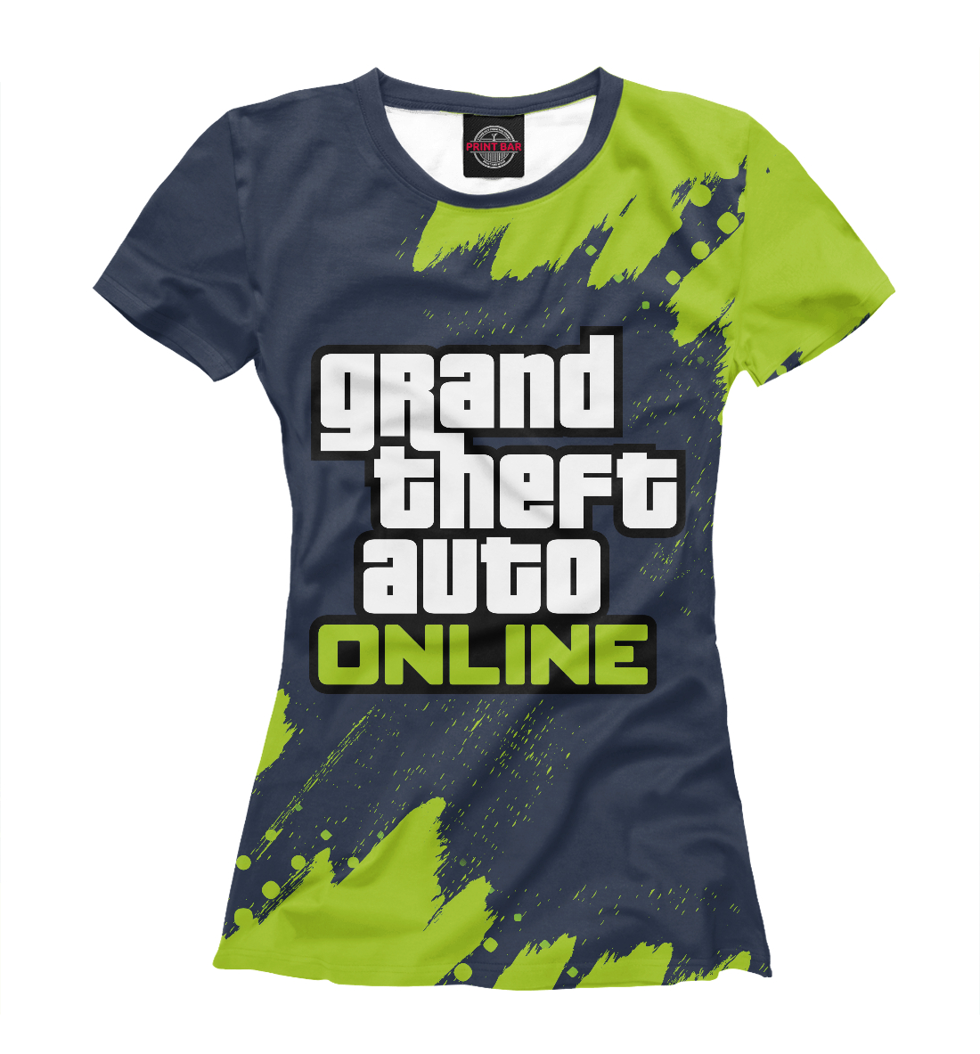 Футболка GTA Online / ГТА Онлайн для девочек, артикул: GTA-346510-fut-1mp