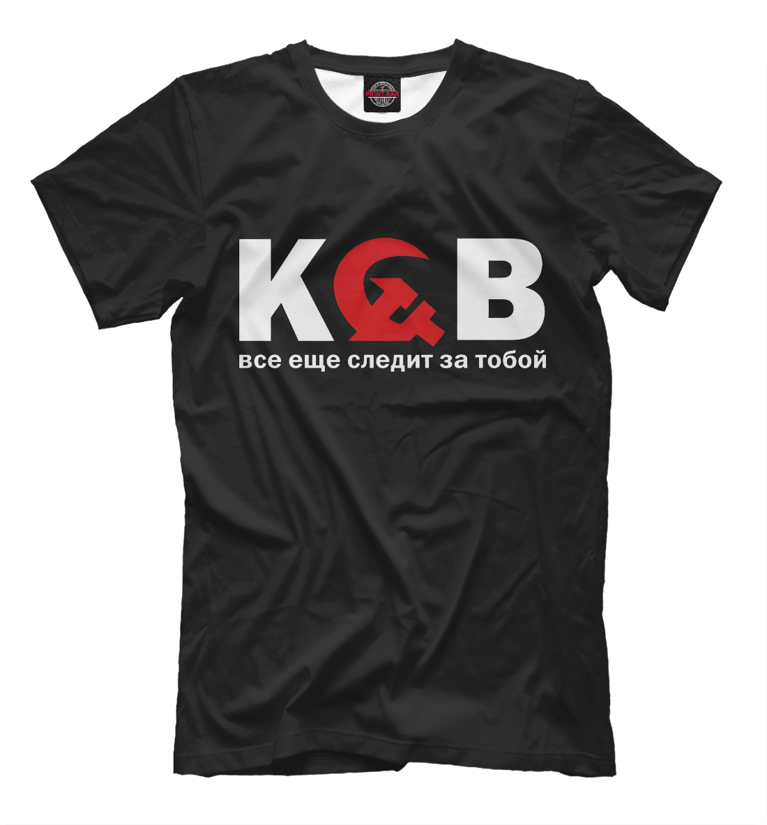 Футболка КГБ для мужчин, артикул: KGB-721297-fut-2mp