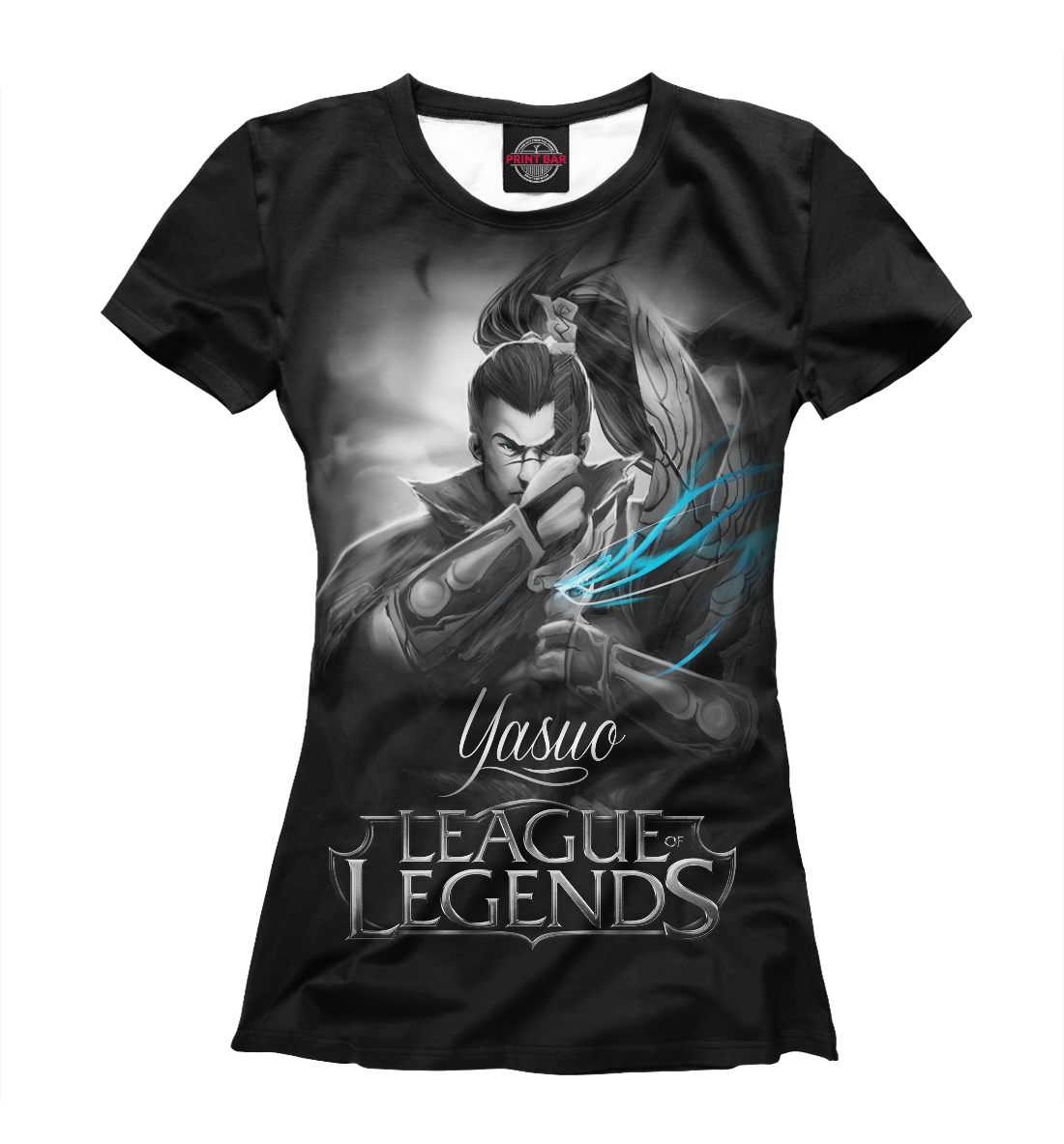 Футболка League of Legends. Ясуо для женщин, артикул: LOL-609054-fut-1mp