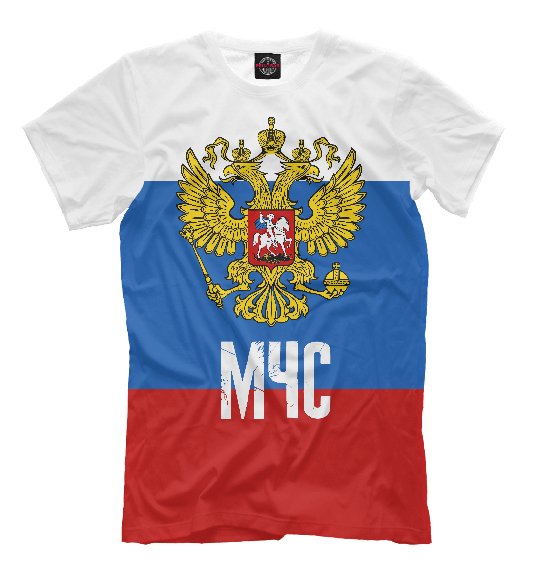 Футболка МЧС России для мужчин, артикул: MCS-563579-fut-2mp