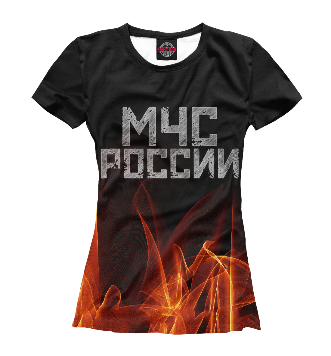 Футболка МЧС России для женщин, артикул: MCS-142857-fut-1mp