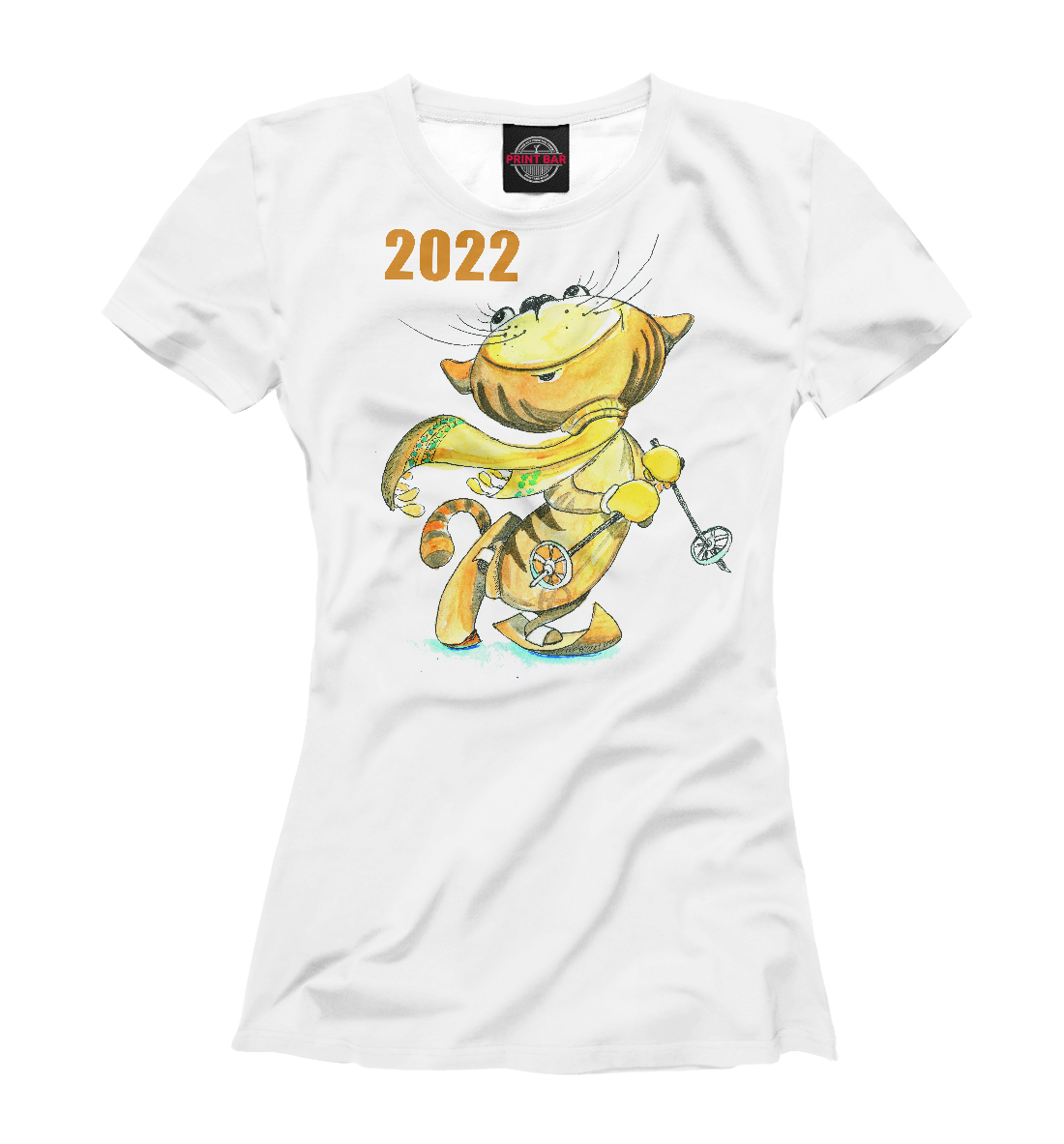 Футболка Символ года 2022 для девочек, артикул: GTG-998148-fut-1mp