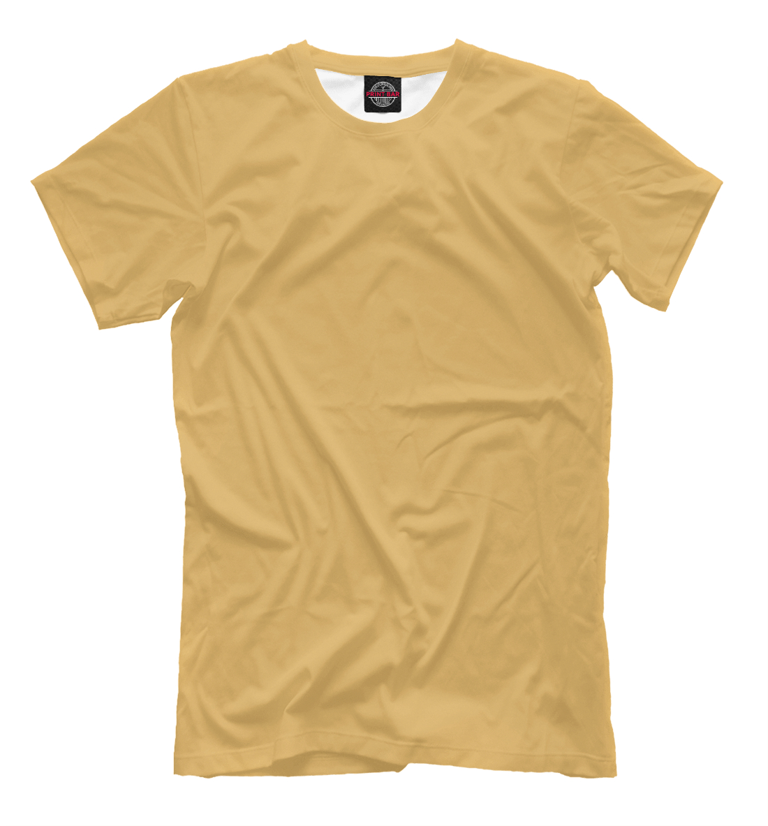 Футболка Цвет Охра желтая для мужчин, артикул: CLR-662247-fut-2mp