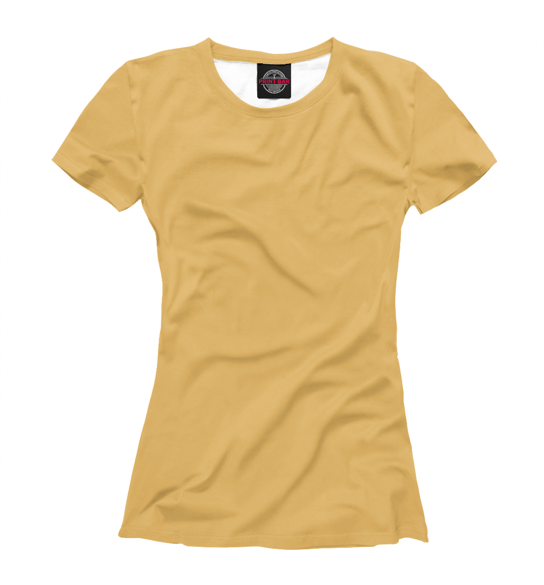 Футболка Цвет Охра желтая для женщин, артикул: CLR-662247-fut-1mp