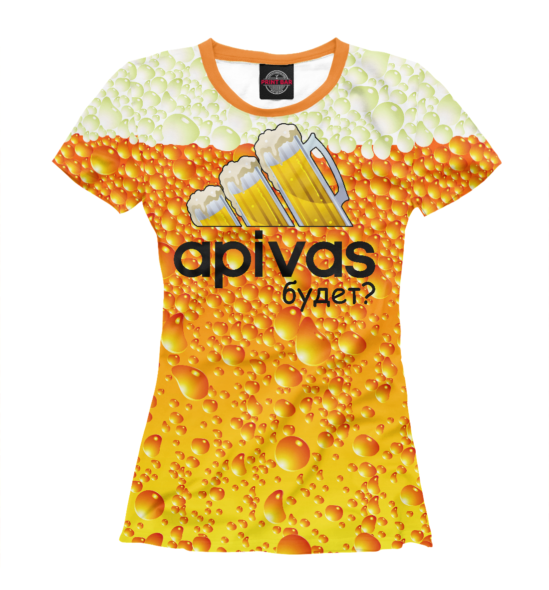 Футболка APIVAS для женщин, артикул: PIV-436732-fut-1mp