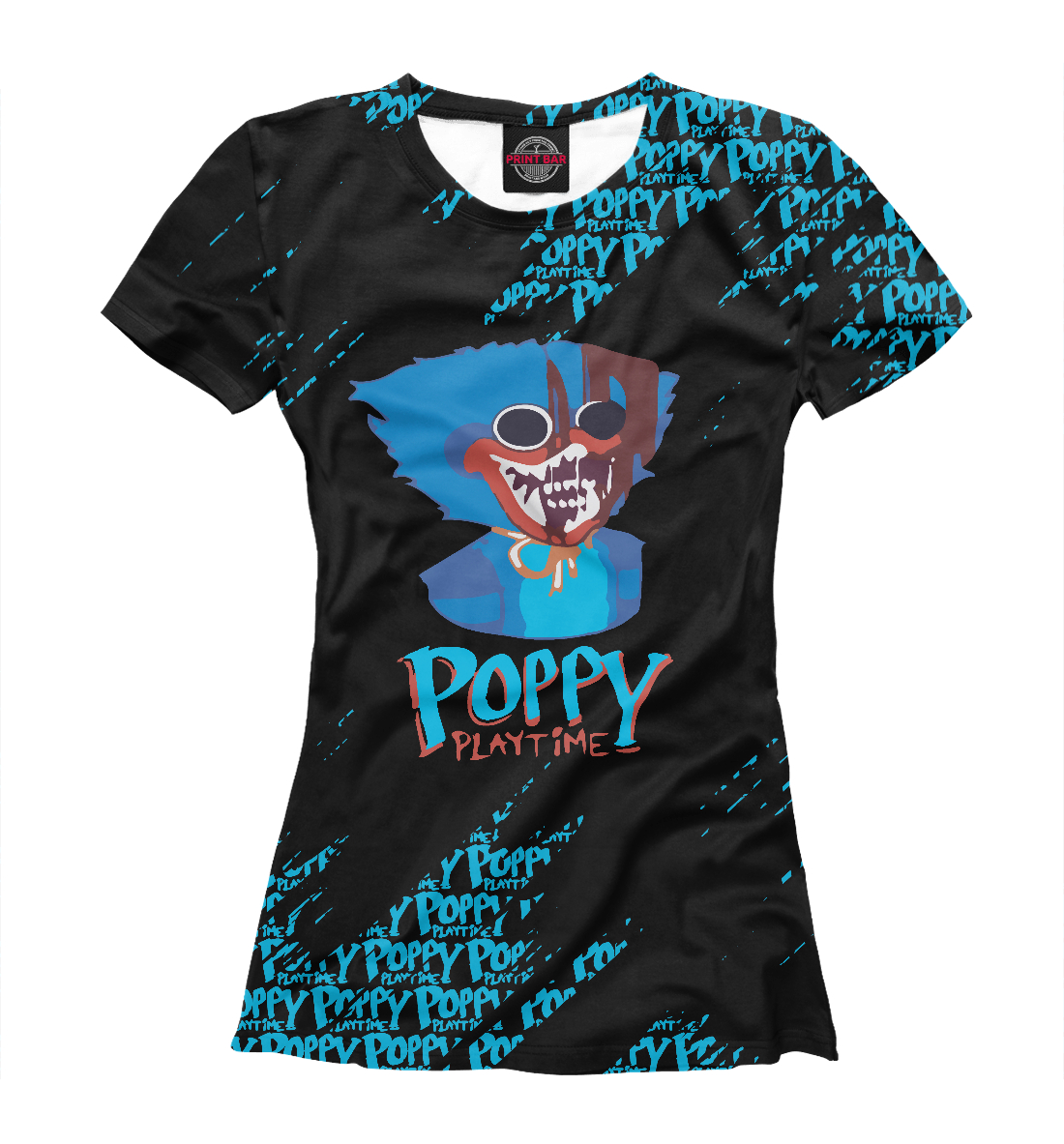 Футболка Poppy Playtime для девочек, артикул: PPE-206798-fut-1mp