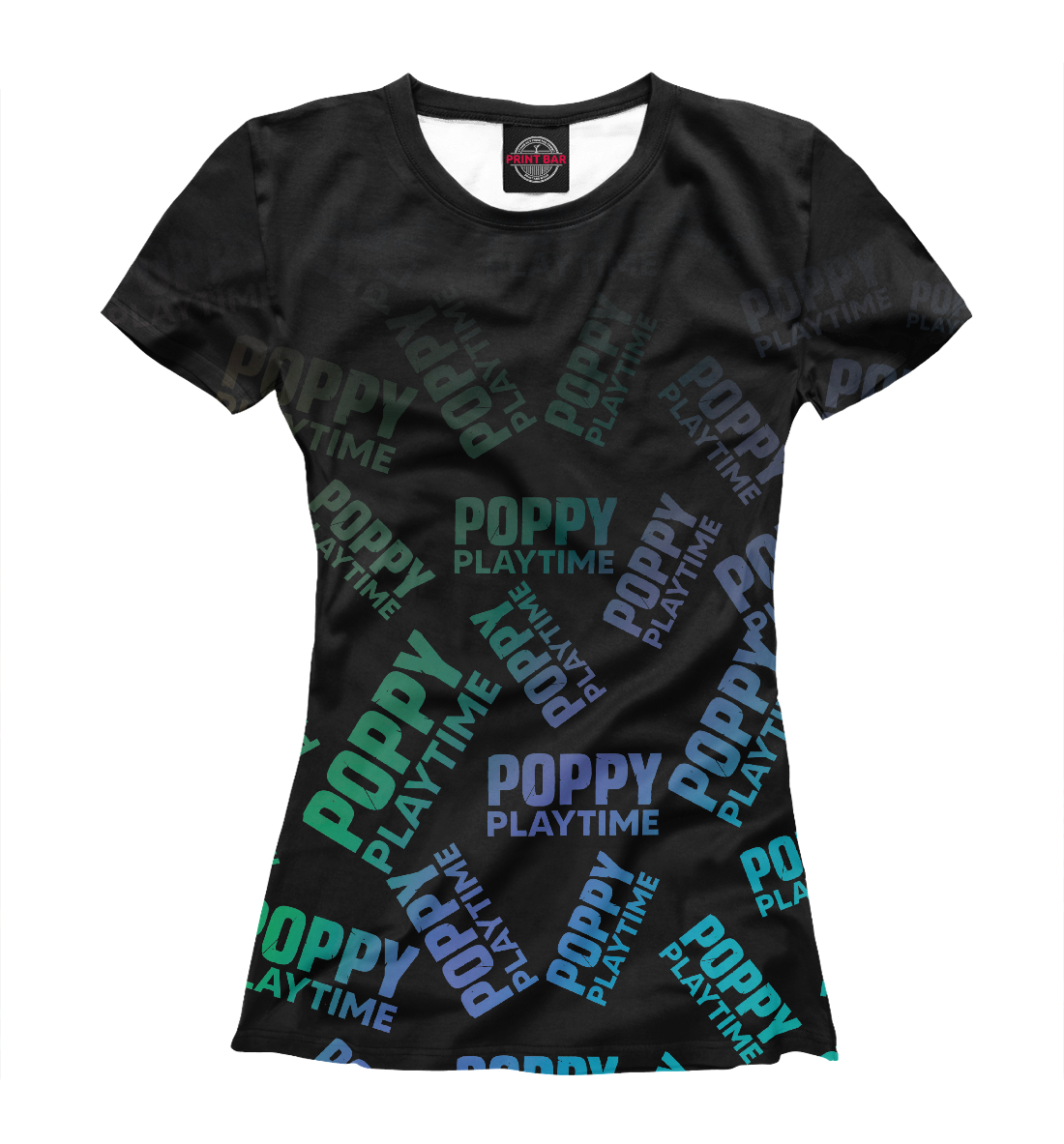 Футболка Poppy Playtime для женщин, артикул: PPE-910984-fut-1mp