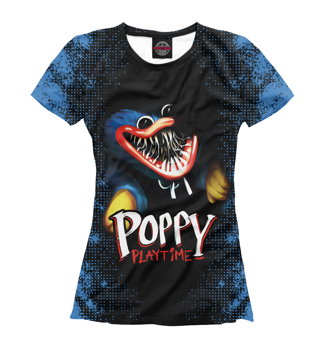 Футболка Poppy Playtime Хагги Вагги для девочек, артикул: PPE-806439-fut-1mp