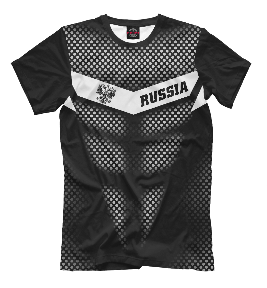 Футболка Россия для мужчин, артикул: SRF-877570-fut-2mp