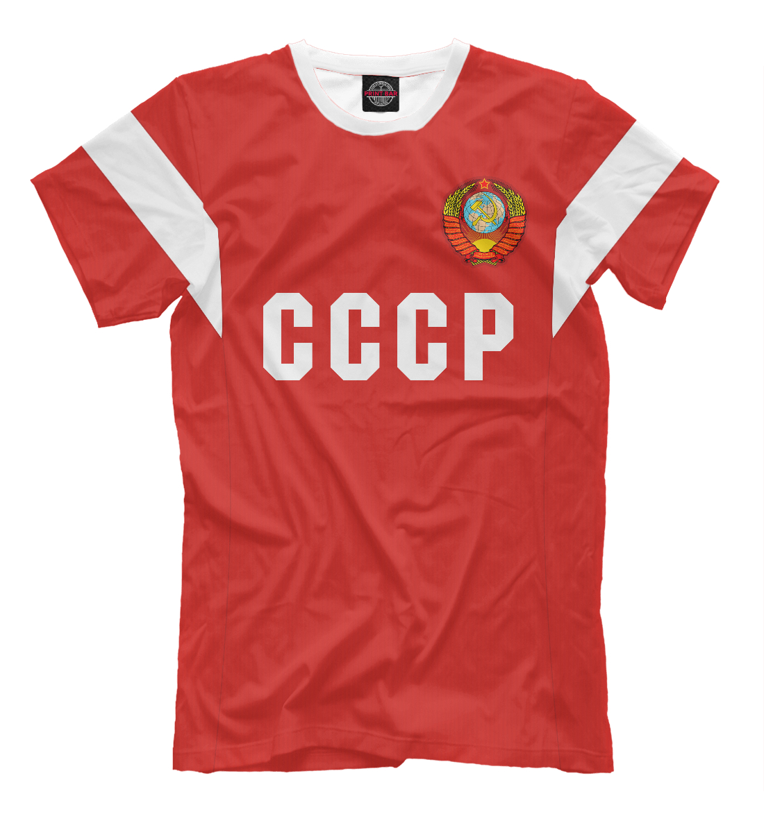 Футболка СССР для мужчин, артикул: SSS-650498-fut-2mp