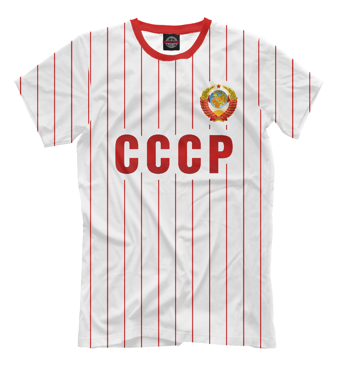 Футболка СССР для мужчин, артикул: SSS-822365-fut-2mp