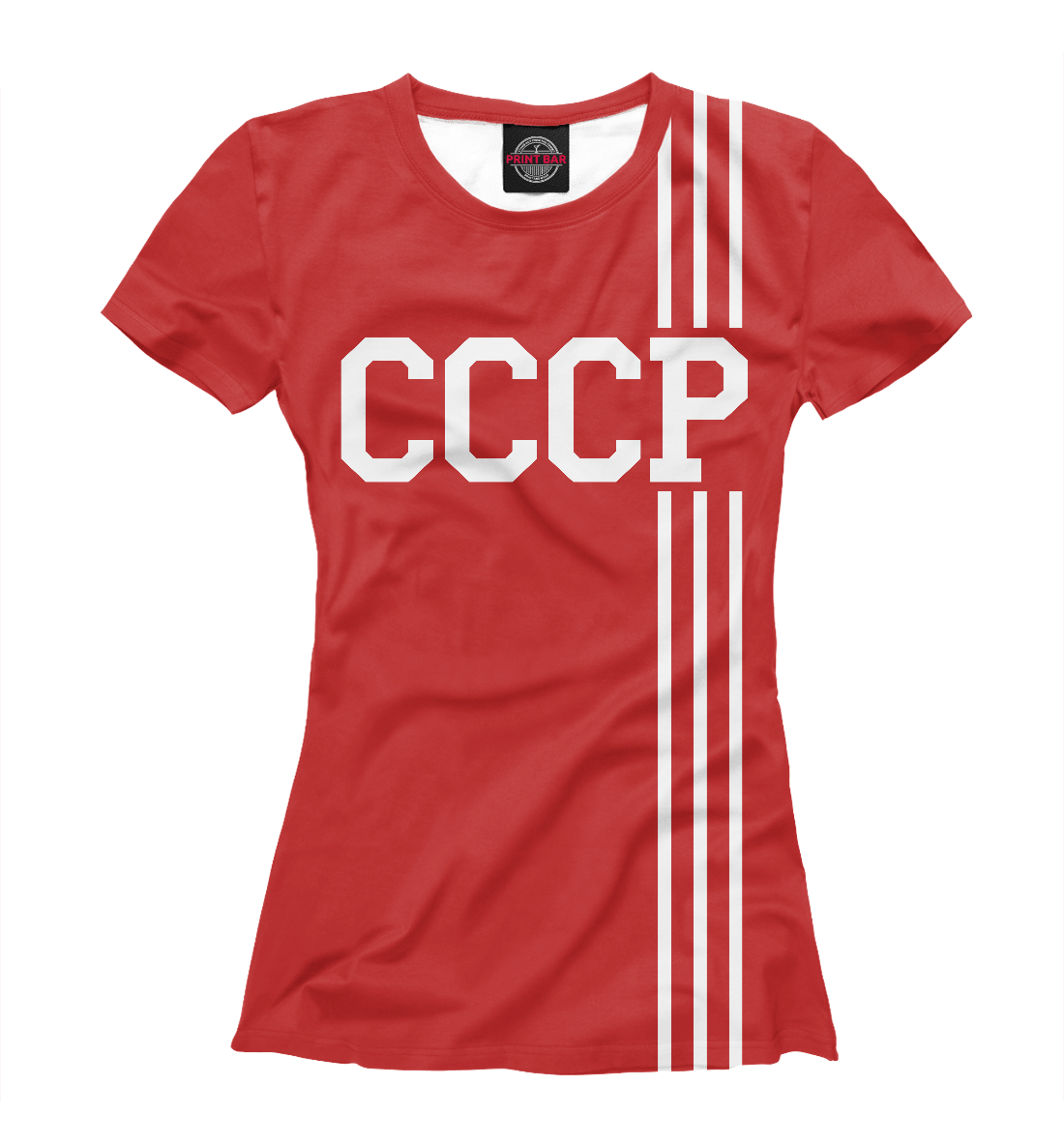 Футболка СССР для женщин, артикул: SSS-119676-fut-1mp