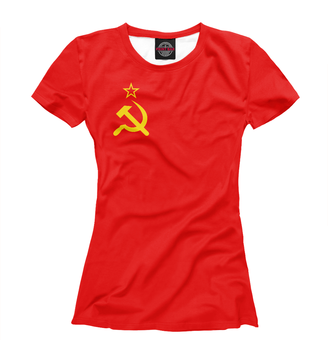 Футболка СССР Minimal для женщин, артикул: SSS-905350-fut-1mp