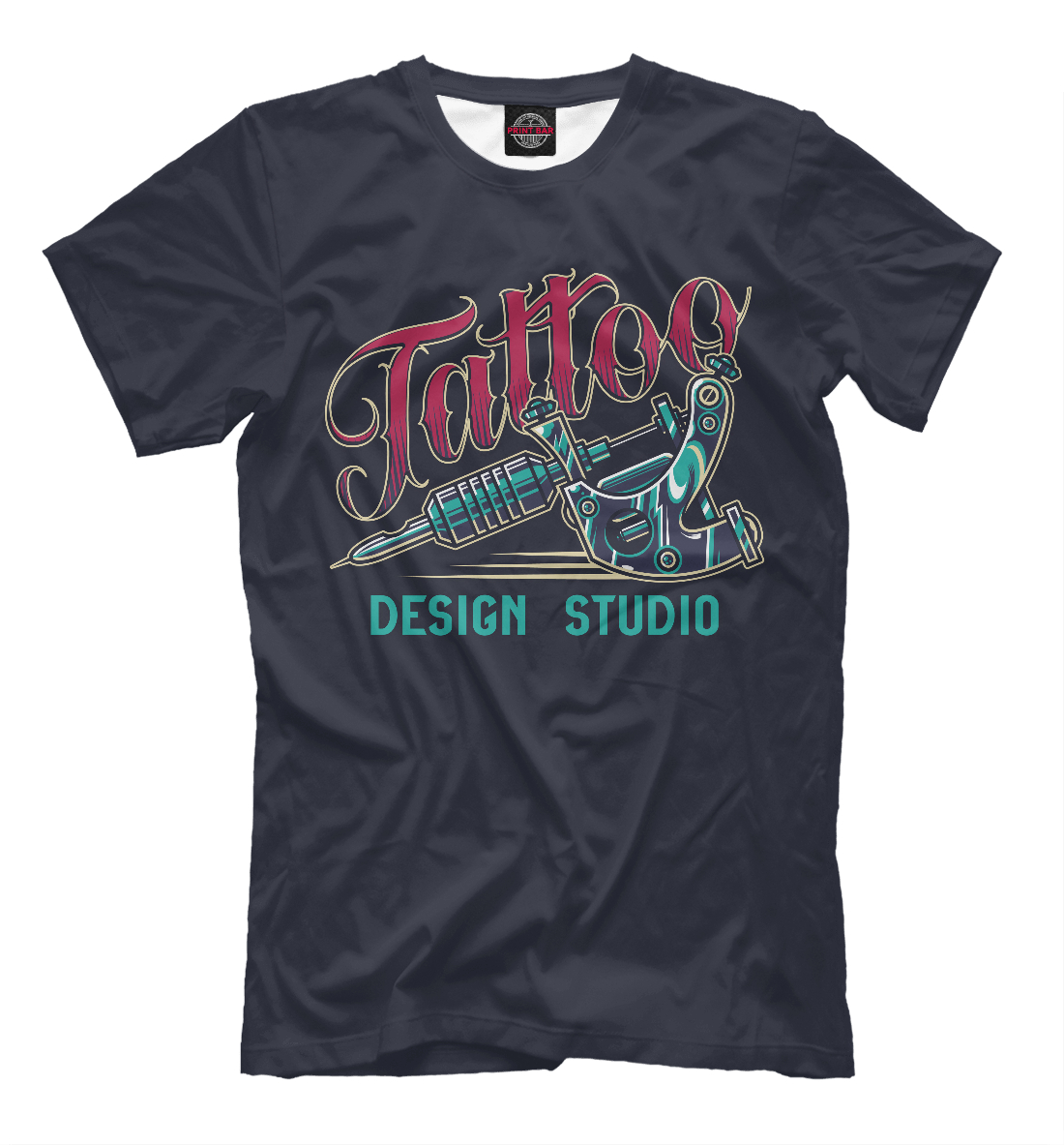 Футболка Tattoo design studio для мужчин, артикул: TAT-770189-fut-2mp