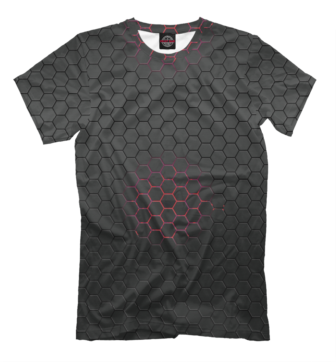 Футболка Red Honeycomb для мужчин, артикул: APD-167414-fut-2mp